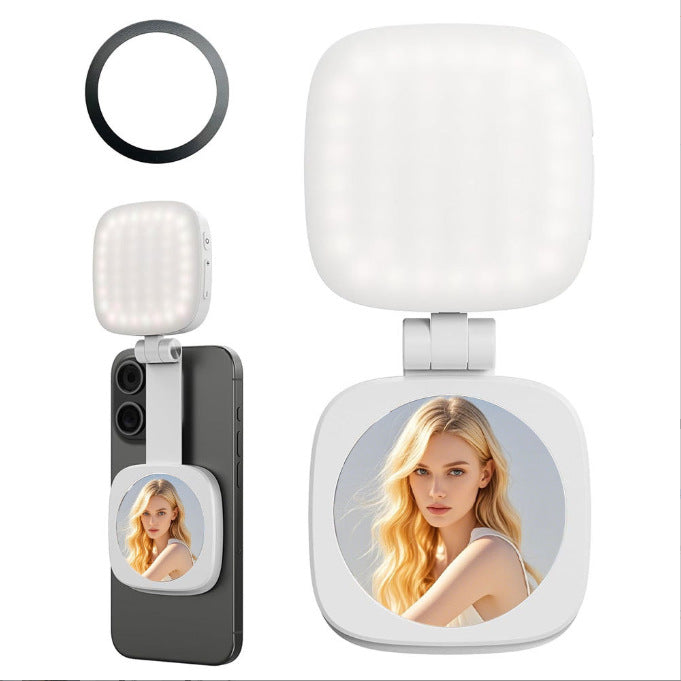 TechGridlyx Portable Rechargeable LED Phone Fill Light - White, photo 7 of 7
