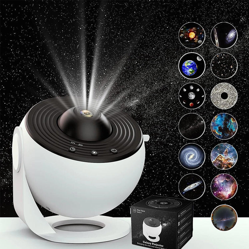Galaxy Star Projector Lamp with HD Film, photo 7 of 11