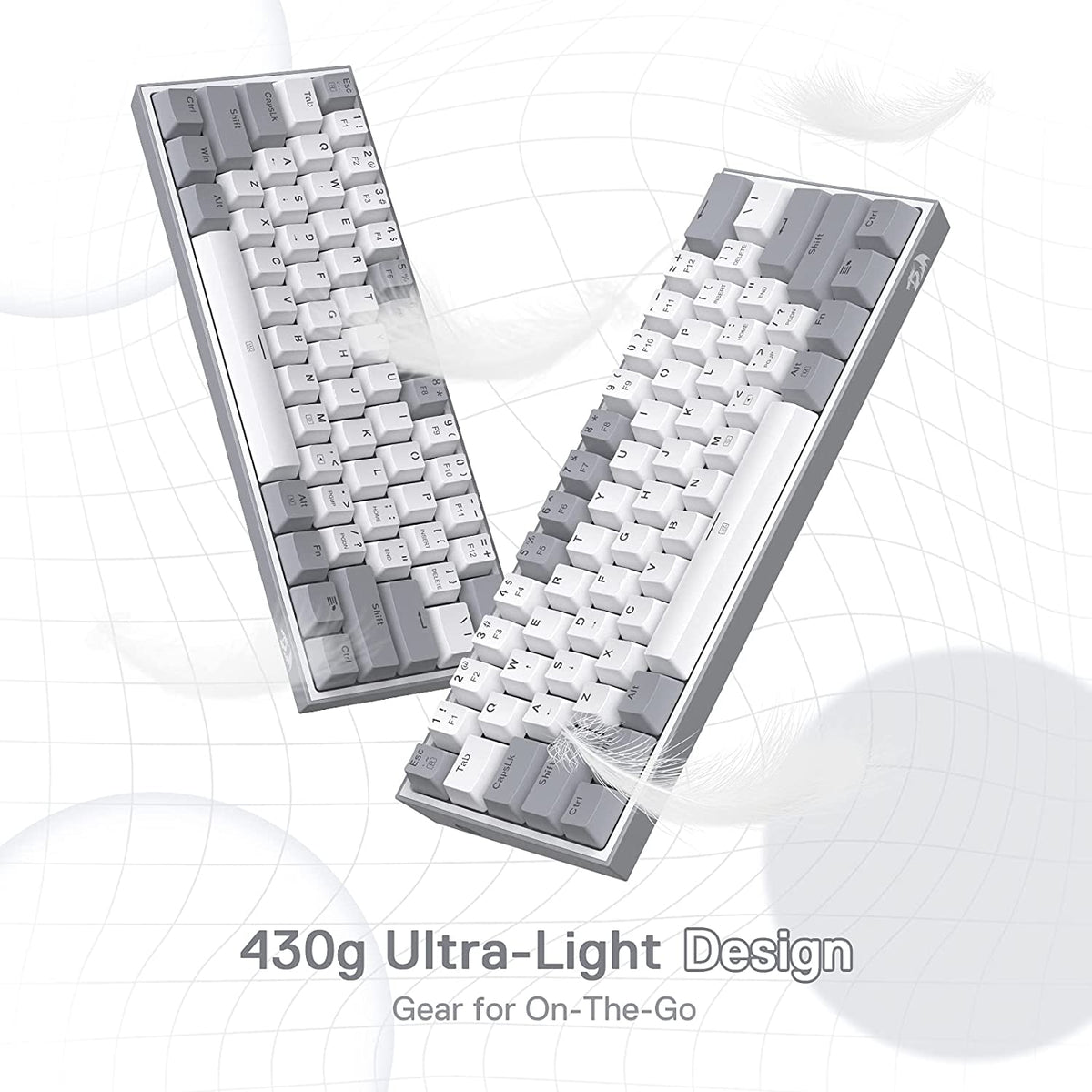 K617 Wired 60% Compact Hot-Swap RGB Gaming Mechanical Keyboard