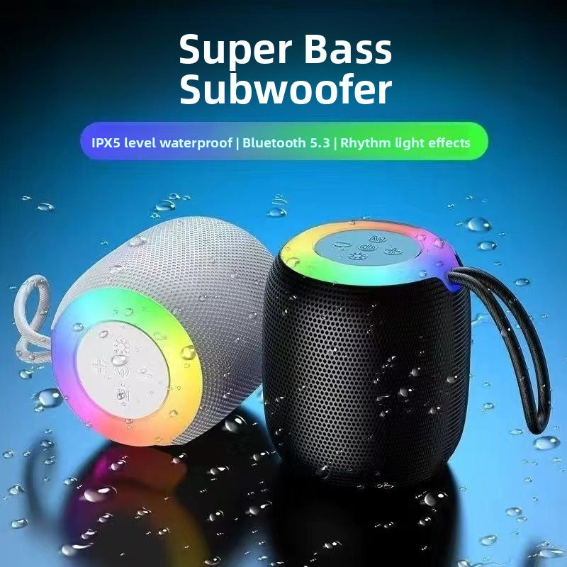 Wireless Bluetooth Speaker with Colorful Ambient Night Light, photo 1 of 8