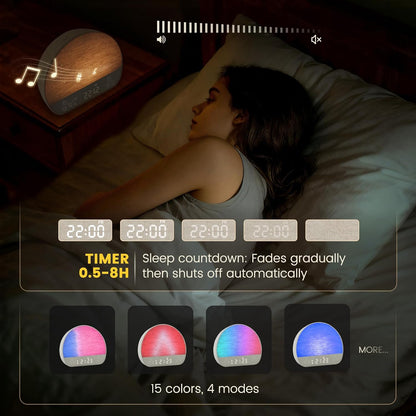 Sunrise Alarm Clock Wake up Light for Heavy Sleeper with Remote