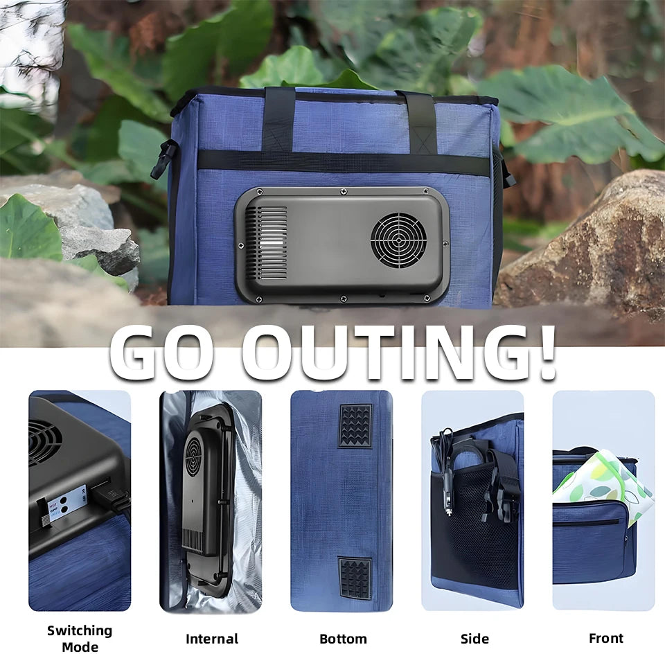 25L Portable Car Refrigerator - Cooling & Heating, photo 4 of 26