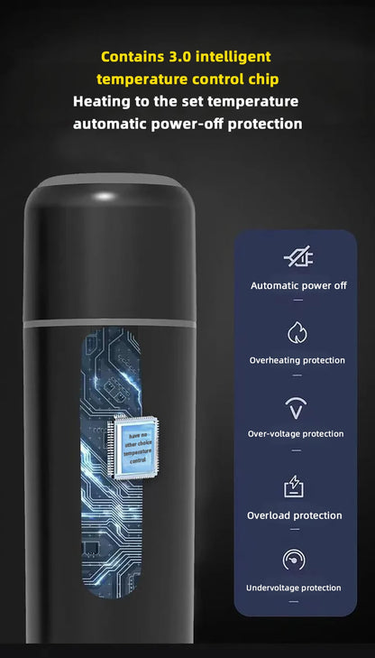 TechGridlyx 12V-24V Portable Car Heating Cup - 500 mL, photo 17 of 27