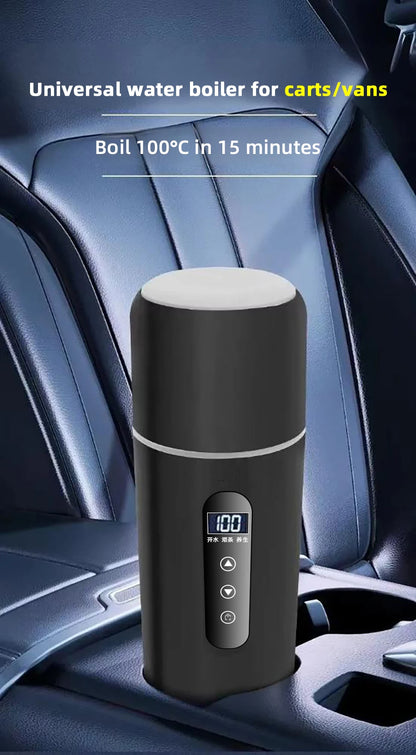 TechGridlyx 12V-24V Portable Car Heating Cup - 500 mL, photo 7 of 27