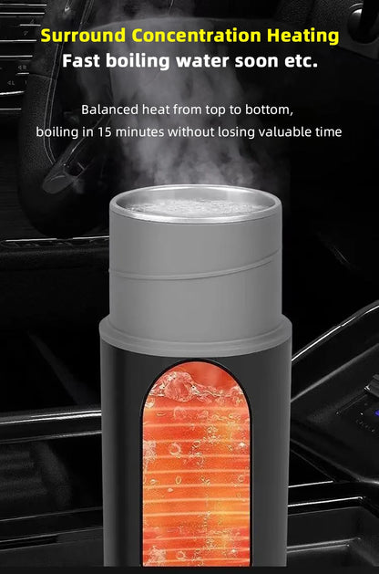 TechGridlyx 12V-24V Portable Car Heating Cup - 500 mL, photo 9 of 27