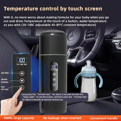 TechGridlyx 12V-24V Portable Car Heating Cup - 500 mL, photo 4 of 27