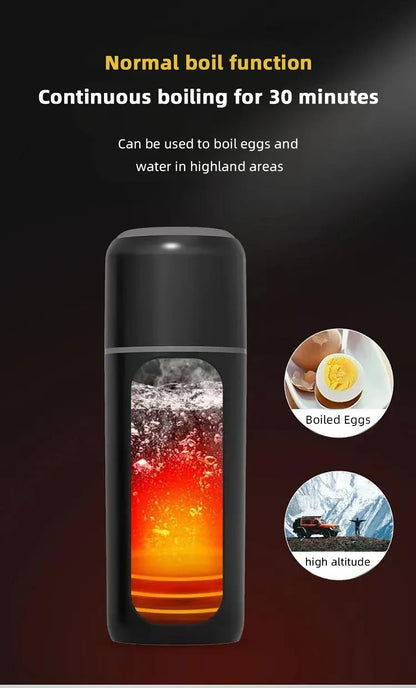 TechGridlyx 12V-24V Portable Car Heating Cup - 500 mL, photo 10 of 27