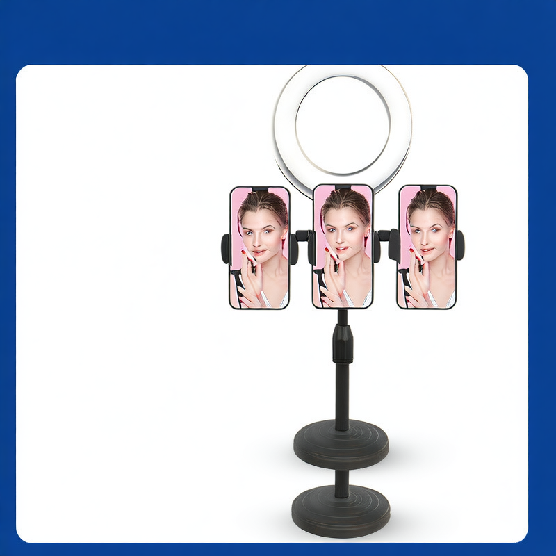 LED Three-Camera Streaming Light Stand, photo 5 of 6