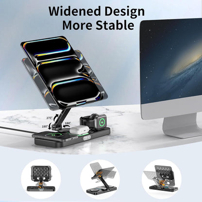 6 in 1 30W Foldable Charging Station for Multiple Devices