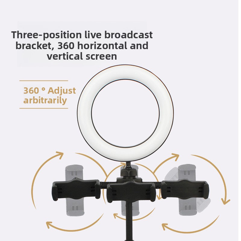 LED Three-Camera Streaming Light Stand, photo 3 of 6
