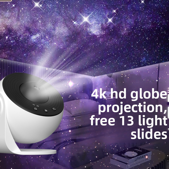 Galaxy Star Projector Lamp with HD Film, photo 1 of 11